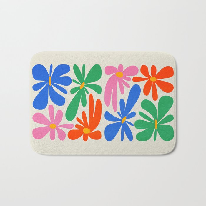 Bloom: Matisse Color Series 01 Bath Mat Gallery Image 1