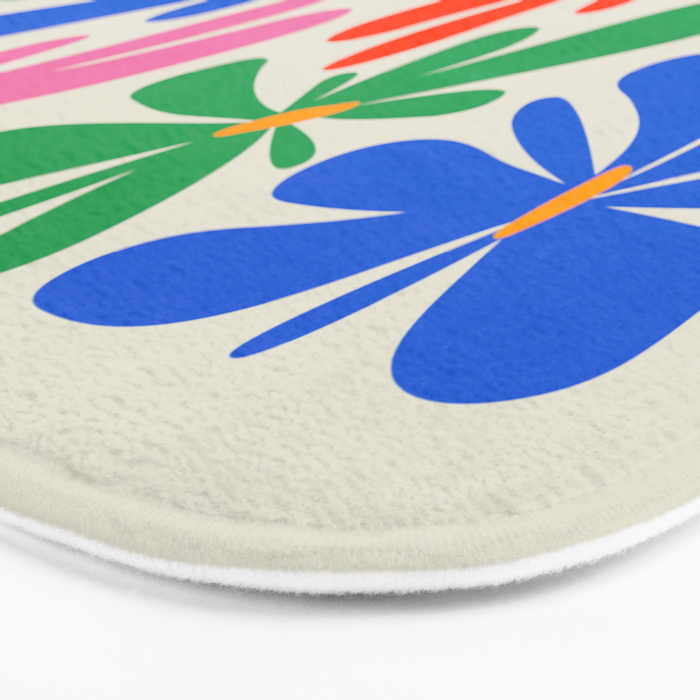 Bloom: Matisse Color Series 01 Bath Mat Gallery Image 3
