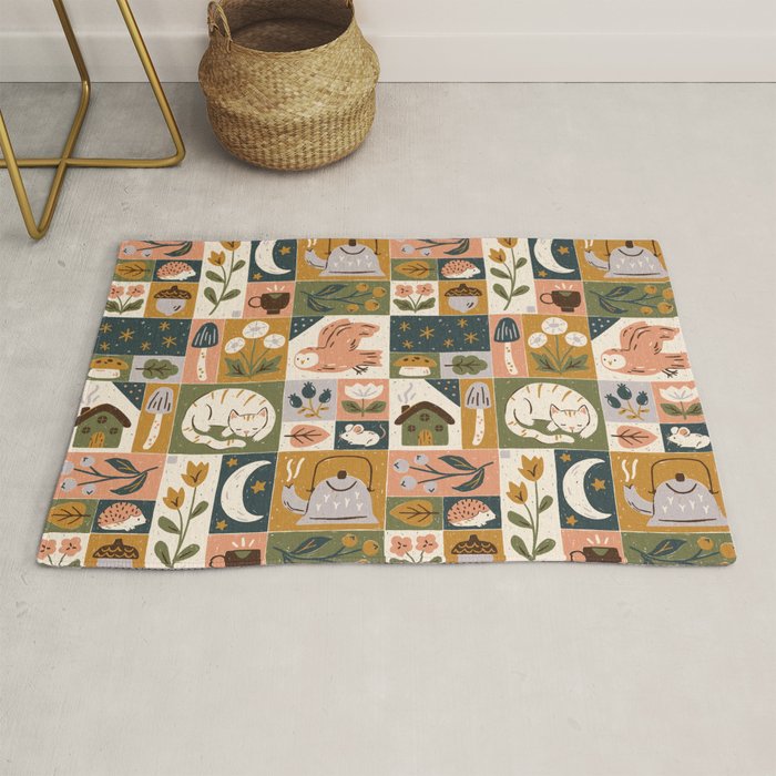 Repose - Cozy Patchwork Rug Gallery Image 1