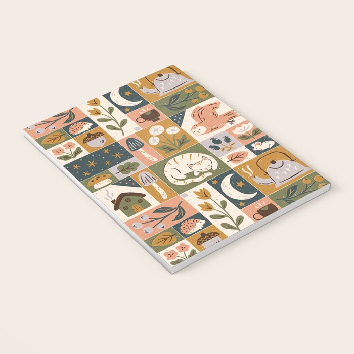 Repose - Cozy Patchwork Notebook Gallery Image 3