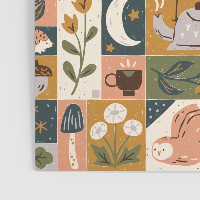 Repose - Cozy Patchwork Poster Gallery Image 3