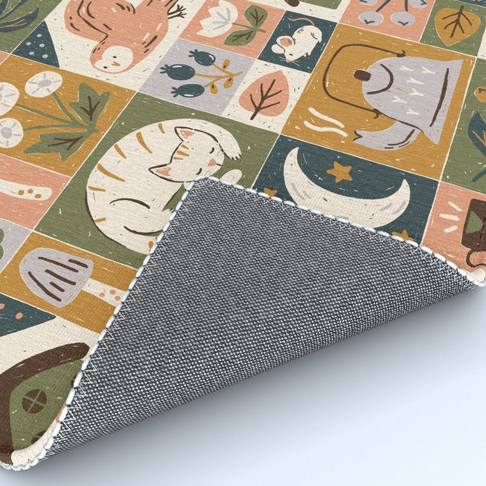 Repose - Cozy Patchwork Rug Gallery Image 4