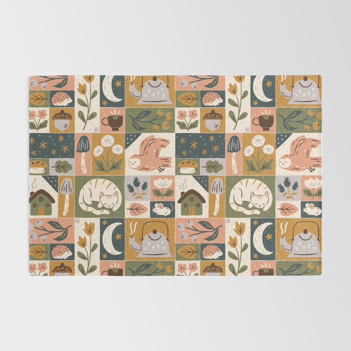 Repose - Cozy Patchwork Rug Gallery Image 2