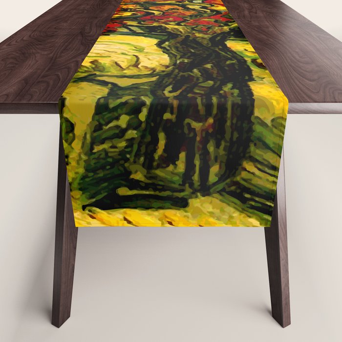 Van Gogh Mulberry Tree Table Runner Gallery Image 1