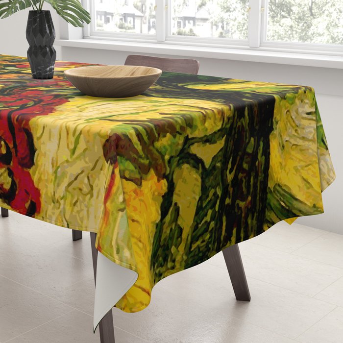 Van Gogh Mulberry Tree Tablecloth Gallery Image 3