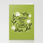 Creating Takes Courage Stationery Card Gallery Image 2