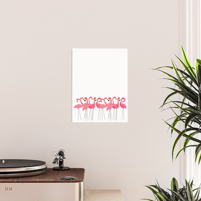 Cuban Pink Flamingos Poster Gallery Image 2
