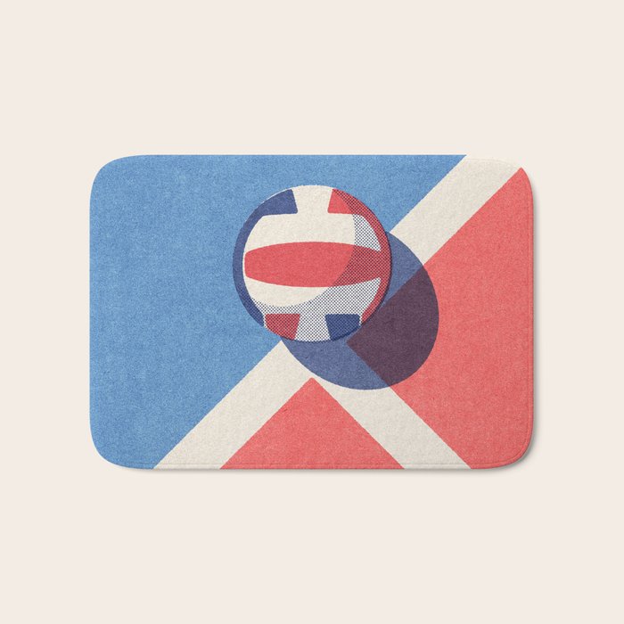 BALLS / Volleyball I Bath Mat Gallery Image 1