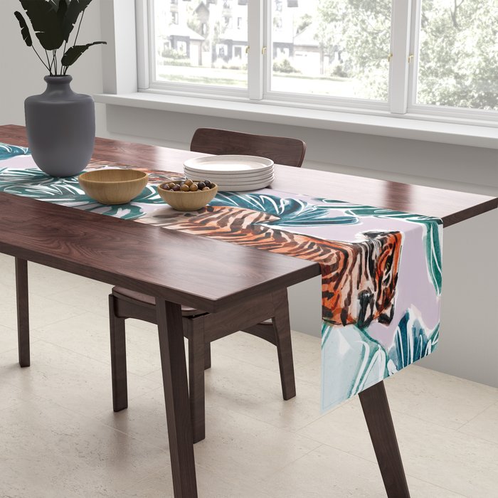 Tiger Jungle Table Runner Gallery Image 2