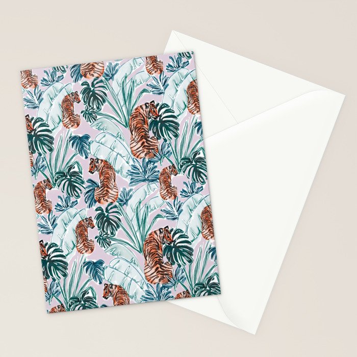 Tiger Jungle Stationery Card Gallery Image 2