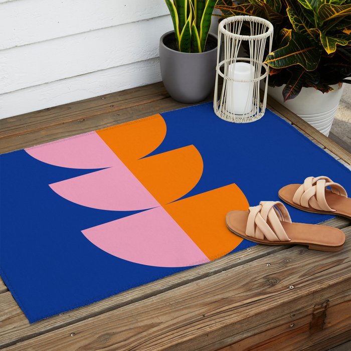 Spring- Pantone Warm color 02 Outdoor Rug Gallery Image 2