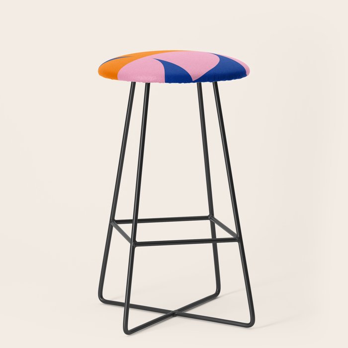 Spring- Pantone Warm color 02 Stool Gallery Image 1