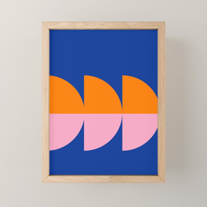 Spring- Pantone Warm color 02 Mini Art Print Gallery Image 1