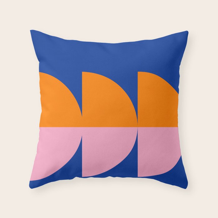 Spring- Pantone Warm color 02 Throw Pillow Gallery Image 1