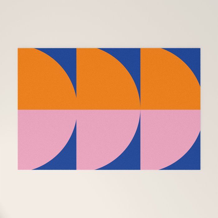 Spring- Pantone Warm color 02 Welcome Mat Gallery Image 1
