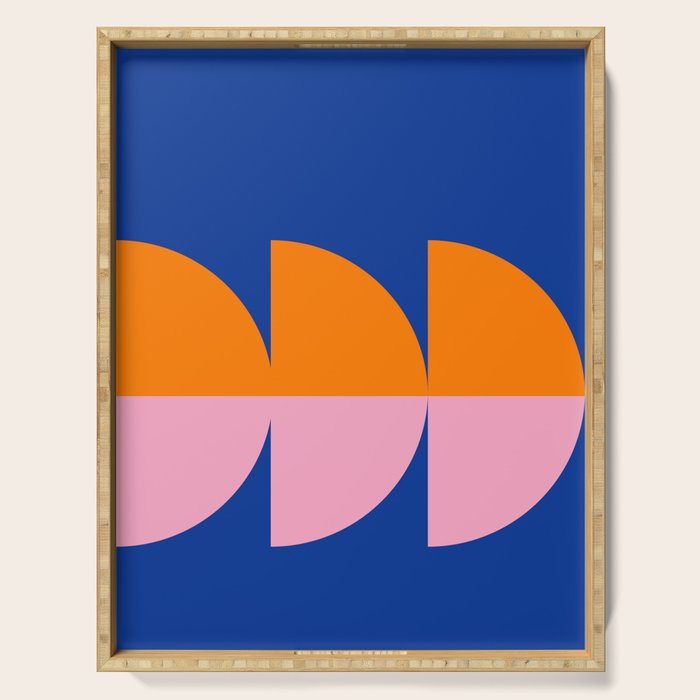 Spring- Pantone Warm color 02 Serving Tray Gallery Image 1