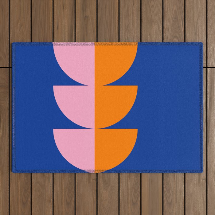 Spring- Pantone Warm color 02 Outdoor Rug Gallery Image 1