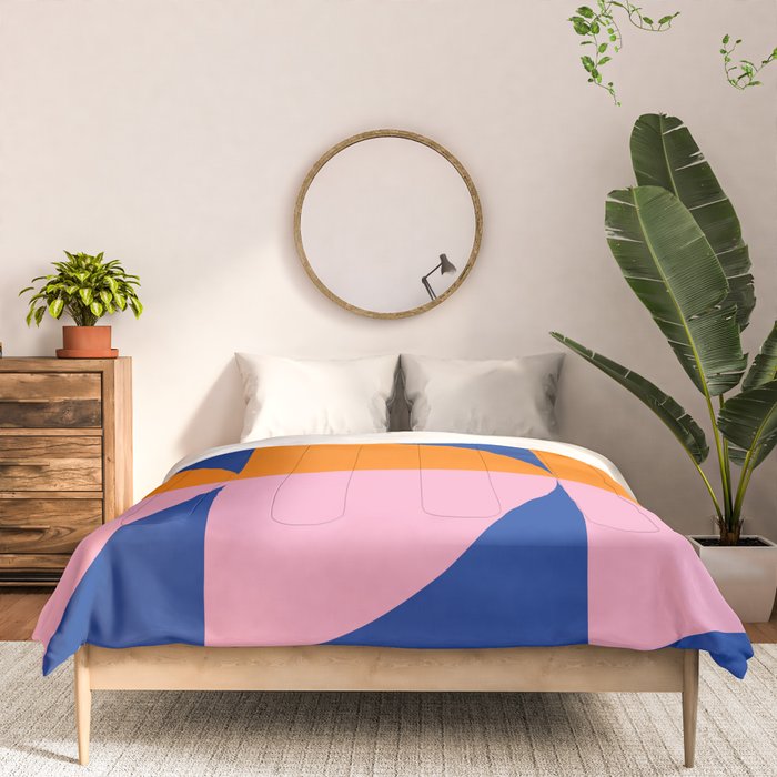 Spring- Pantone Warm color 02 Comforter Gallery Image 3