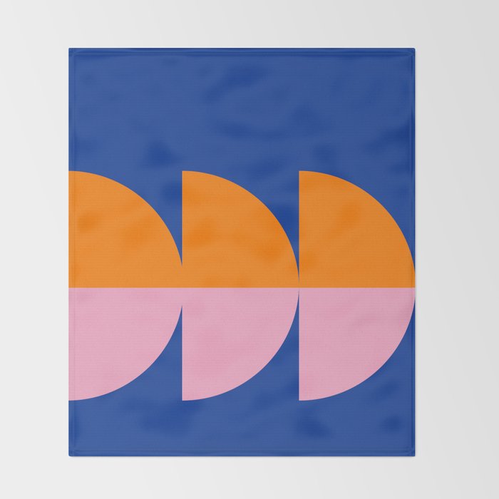 Spring- Pantone Warm color 02 Throw Blanket Gallery Image 2