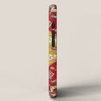 Dazkiri Southwest Anatolian Rug Print iPhone Case Gallery Image 2