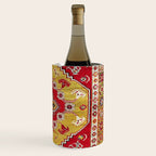 Dazkiri Southwest Anatolian Rug Print Wine Chiller Gallery Image 3