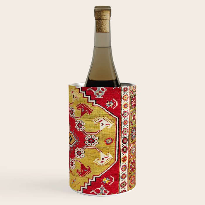Dazkiri Southwest Anatolian Rug Print Wine Chiller Gallery Image 3