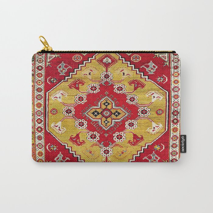 Dazkiri Southwest Anatolian Rug Print Carry All Pouch Gallery Image 1