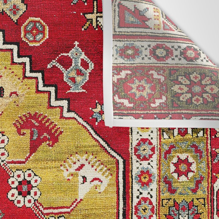 Dazkiri Southwest Anatolian Rug Print Wall Tapestry Gallery Image 3