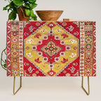 Dazkiri Southwest Anatolian Rug Print Credenza Gallery Image 1