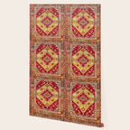 Dazkiri Southwest Anatolian Rug Print Wallpaper Gallery Image 2