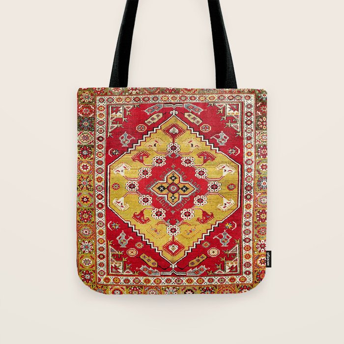 Dazkiri Southwest Anatolian Rug Print Tote Bag Gallery Image 1