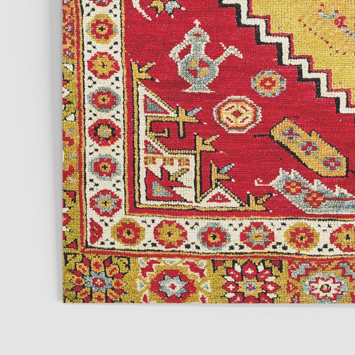Dazkiri Southwest Anatolian Rug Print Poster Gallery Image 3