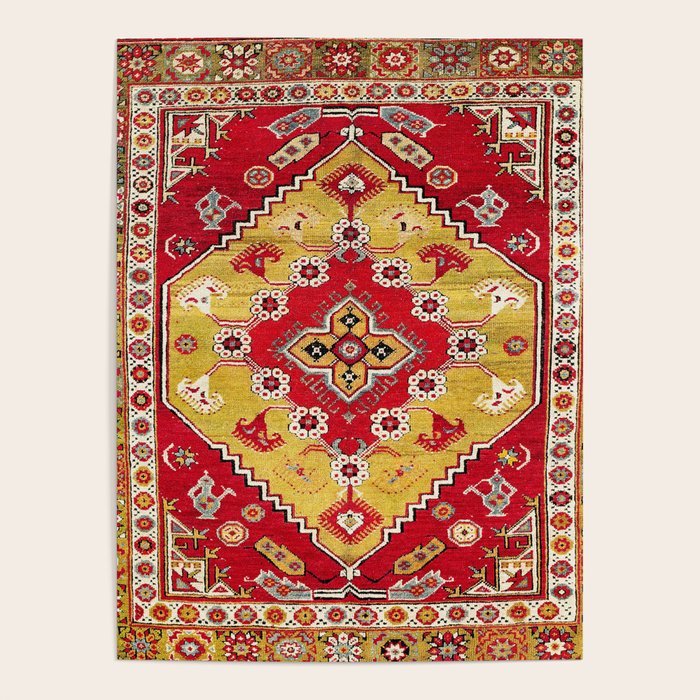 Dazkiri Southwest Anatolian Rug Print Poster Gallery Image 4