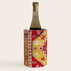 Dazkiri Southwest Anatolian Rug Print Wine Chiller Gallery Image 2