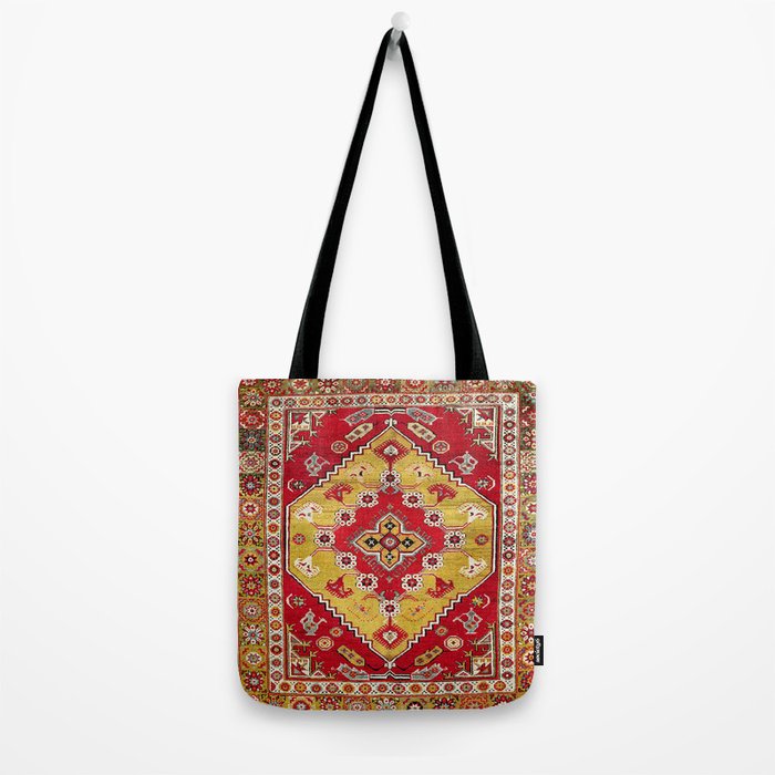 Dazkiri Southwest Anatolian Rug Print Tote Bag Gallery Image 2