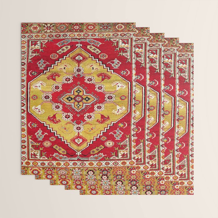 Dazkiri Southwest Anatolian Rug Print Wrapping Paper Gallery Image 3