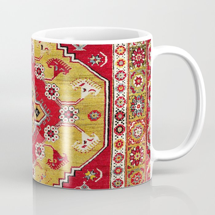 Dazkiri Southwest Anatolian Rug Print Coffee Mug Gallery Image 1