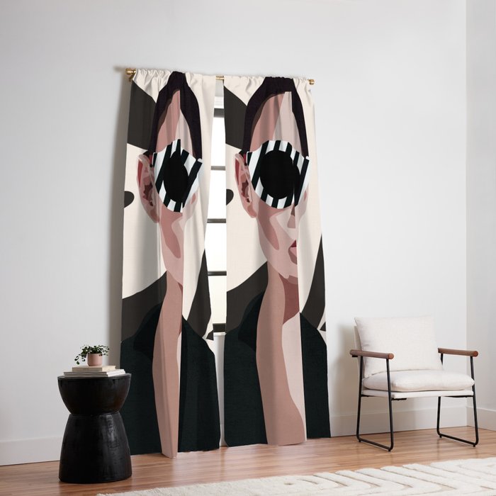 The Face of Fashion 7 Window Curtain Gallery Image 2