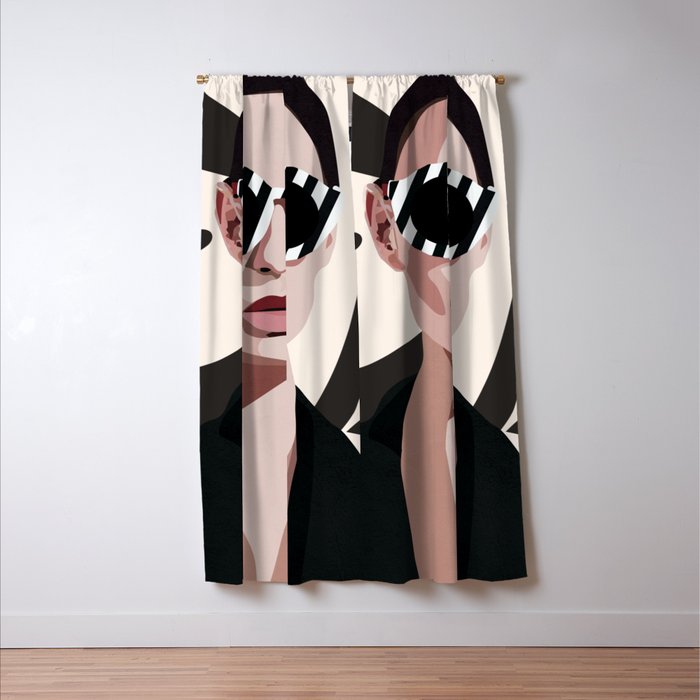 The Face of Fashion 7 Window Curtain Gallery Image 3