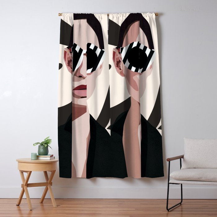 The Face of Fashion 7 Window Curtain Gallery Image 5
