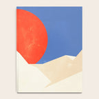 The Japanese Sun | Vintage Minimal Mount Fuji Landscape Notebook Gallery Image 4