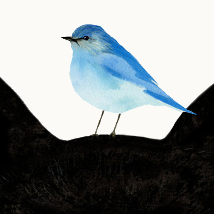 Cat and Bird Coffee Mug Gallery Image 2