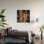 2 (Two) Wood Wall Art Gallery Image 2