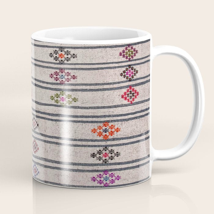 Moroccan Vintage Rug Coffee Mug Gallery Image 1