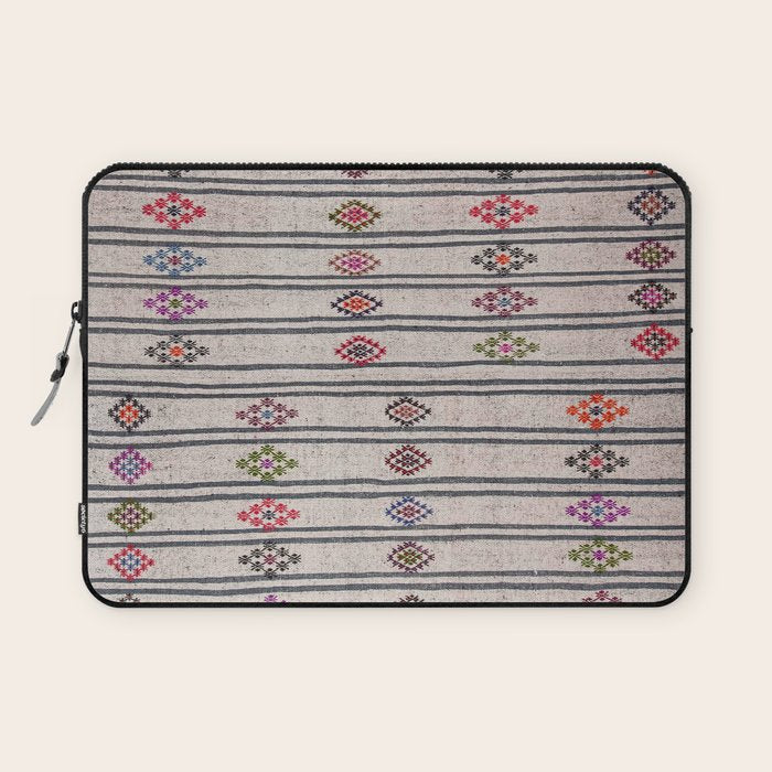 Moroccan Vintage Rug Laptop Sleeve Gallery Image 1
