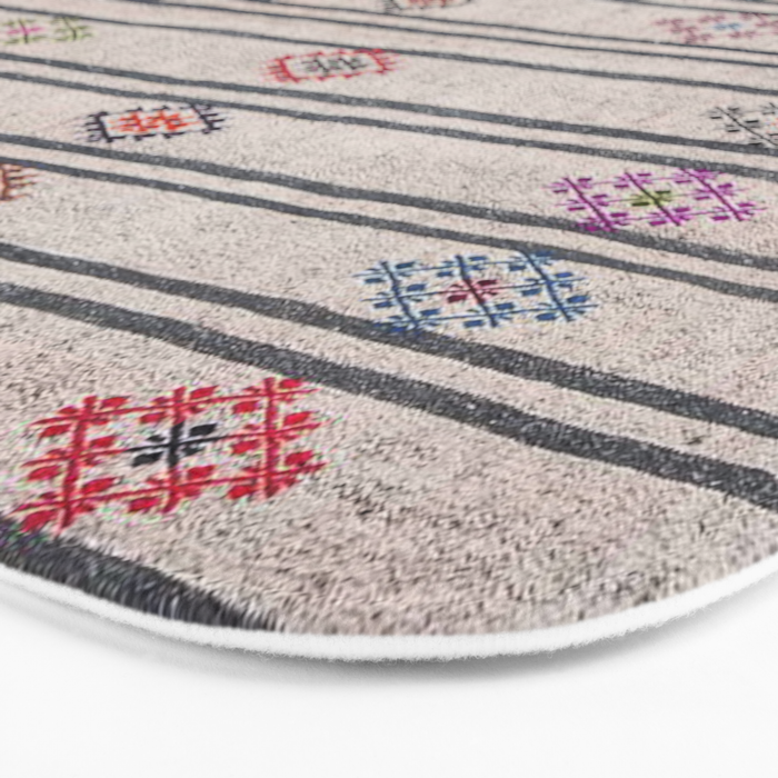 Moroccan Vintage Rug Bath Mat Gallery Image 3