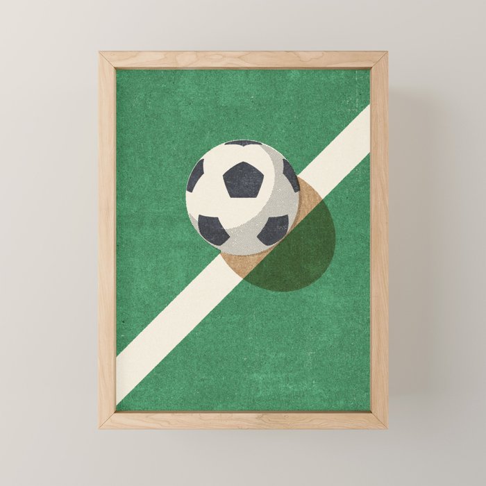 BALLS / Football Mini Art Print Gallery Image 1