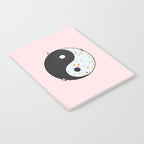 Yin Yang Disco Ball Notebook Gallery Image 2