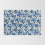 Honu Sea Turtle Hawaiian Tapa  Rug Gallery Image 2
