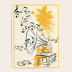 Abstract Minimal Musical Instrument 2 Poster Gallery Image 4